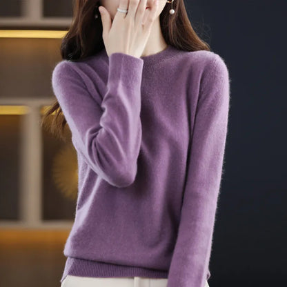 Damen Klassische Wollpullover