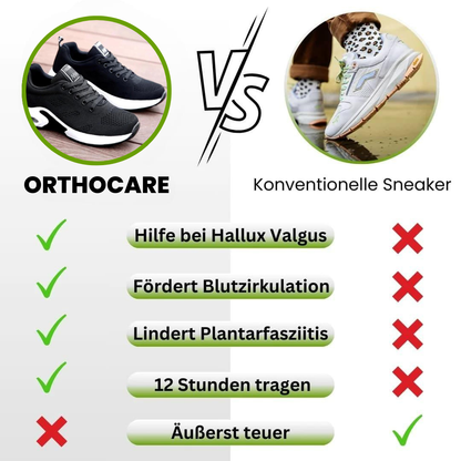 Ergonomische Schmerzlinderschuhe Orthopädisch Komfortabel