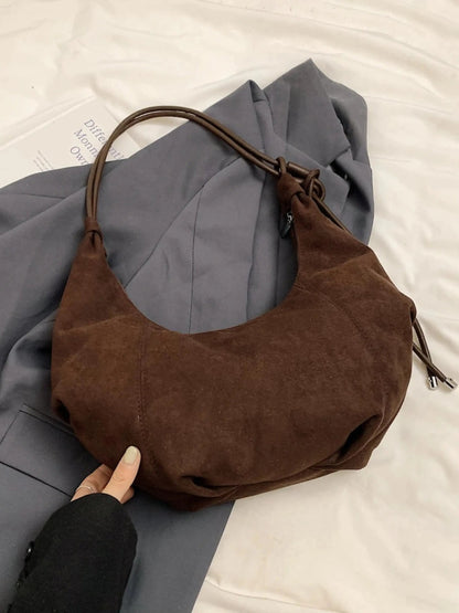 Amalia Damen Hobo Tasche Wildleder Boho Chic