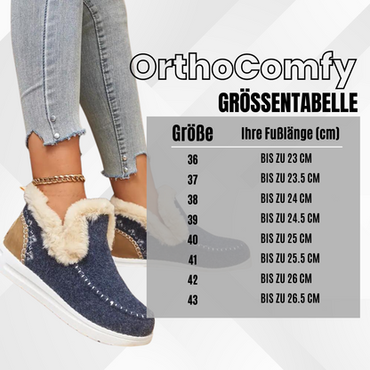 Ergonomischer Komfortschuh Plüschgefüttert Schmerzlindernd