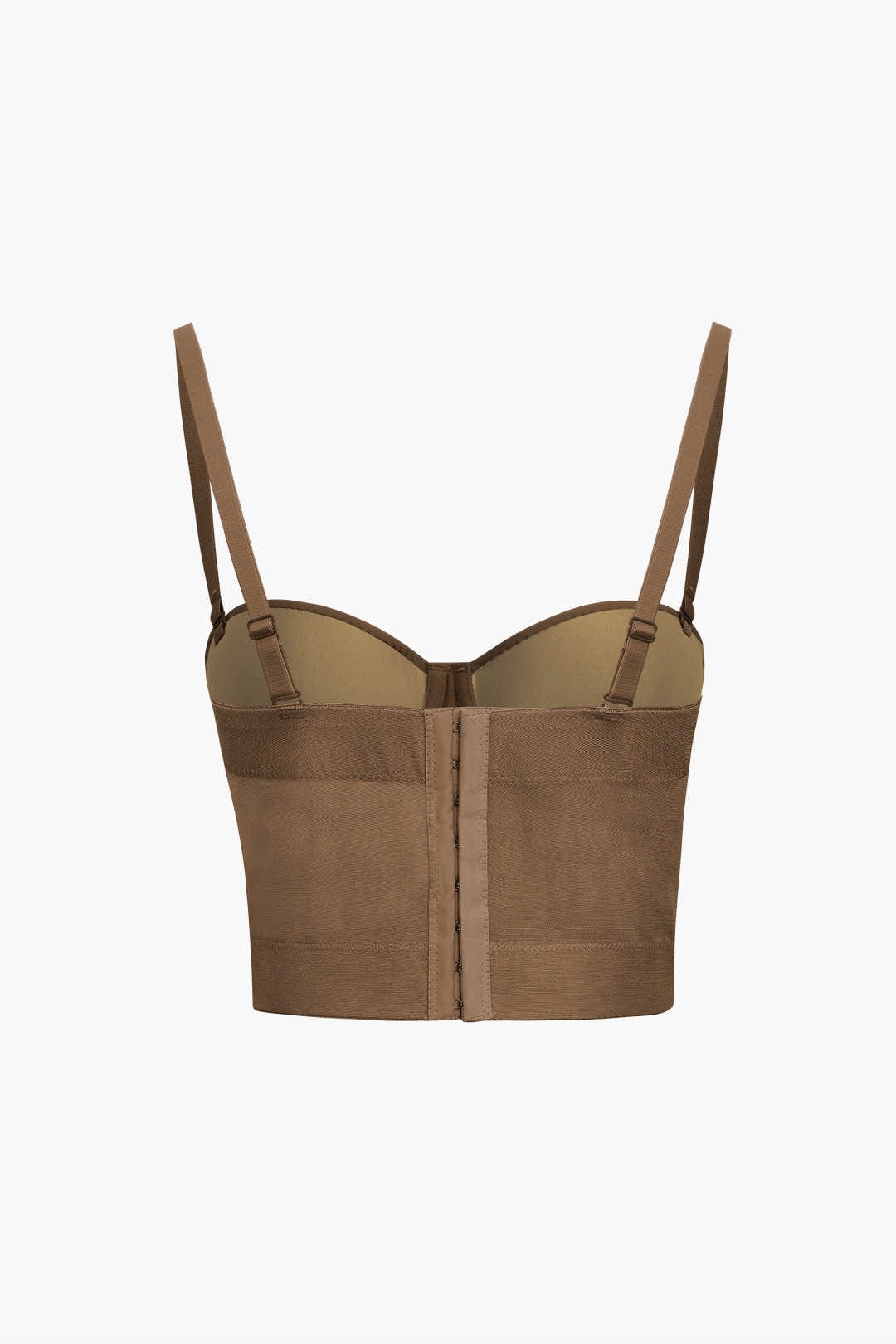 Damen Bustier- Figurbetonter Bügel-BH transparentes Mesh