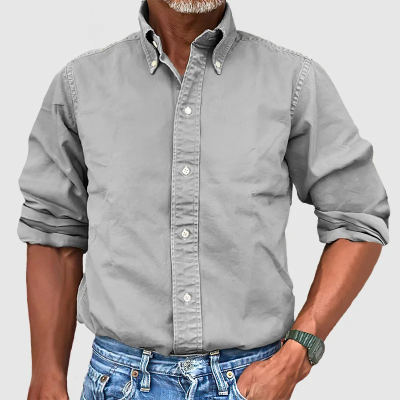 Vince Herrenhemd Vintage Used Look