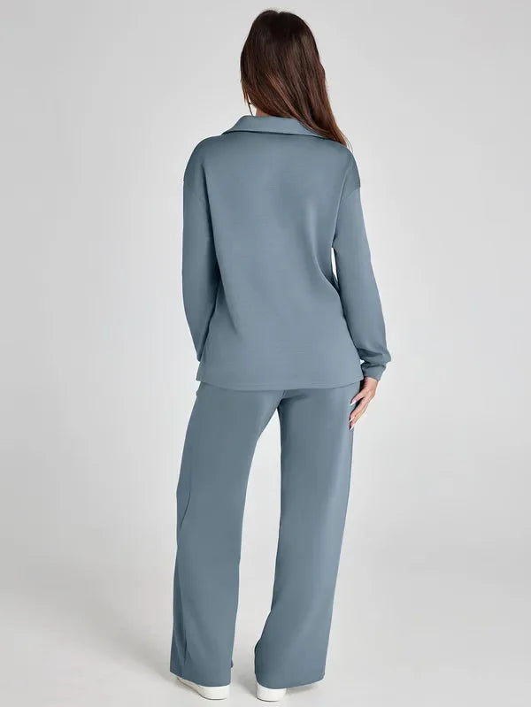 Damen Hoodie-Set Weich Warm Bequem