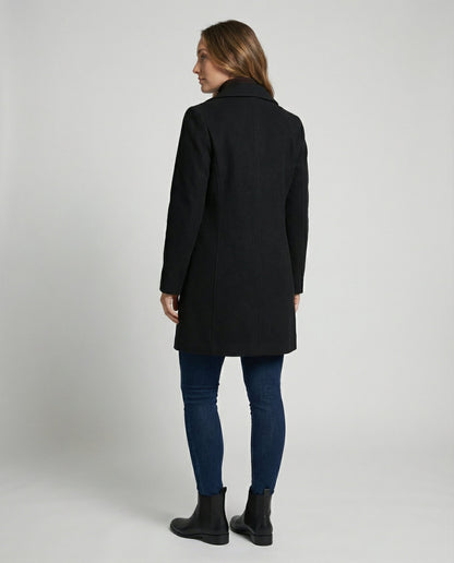 Damen Einreihenmantel Elegantes Design