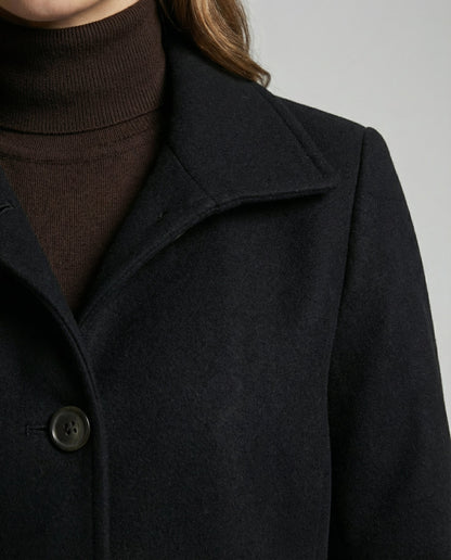 Damen Einreihenmantel Elegantes Design