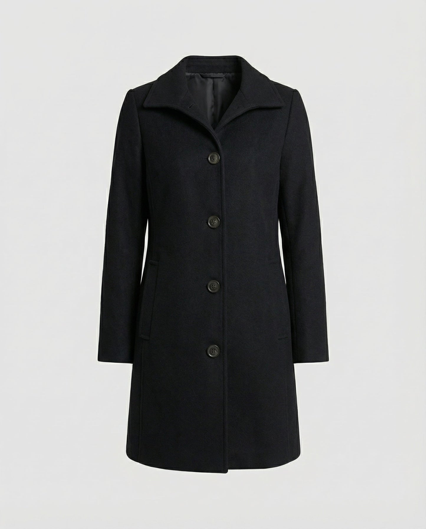 Damen Einreihenmantel Elegantes Design