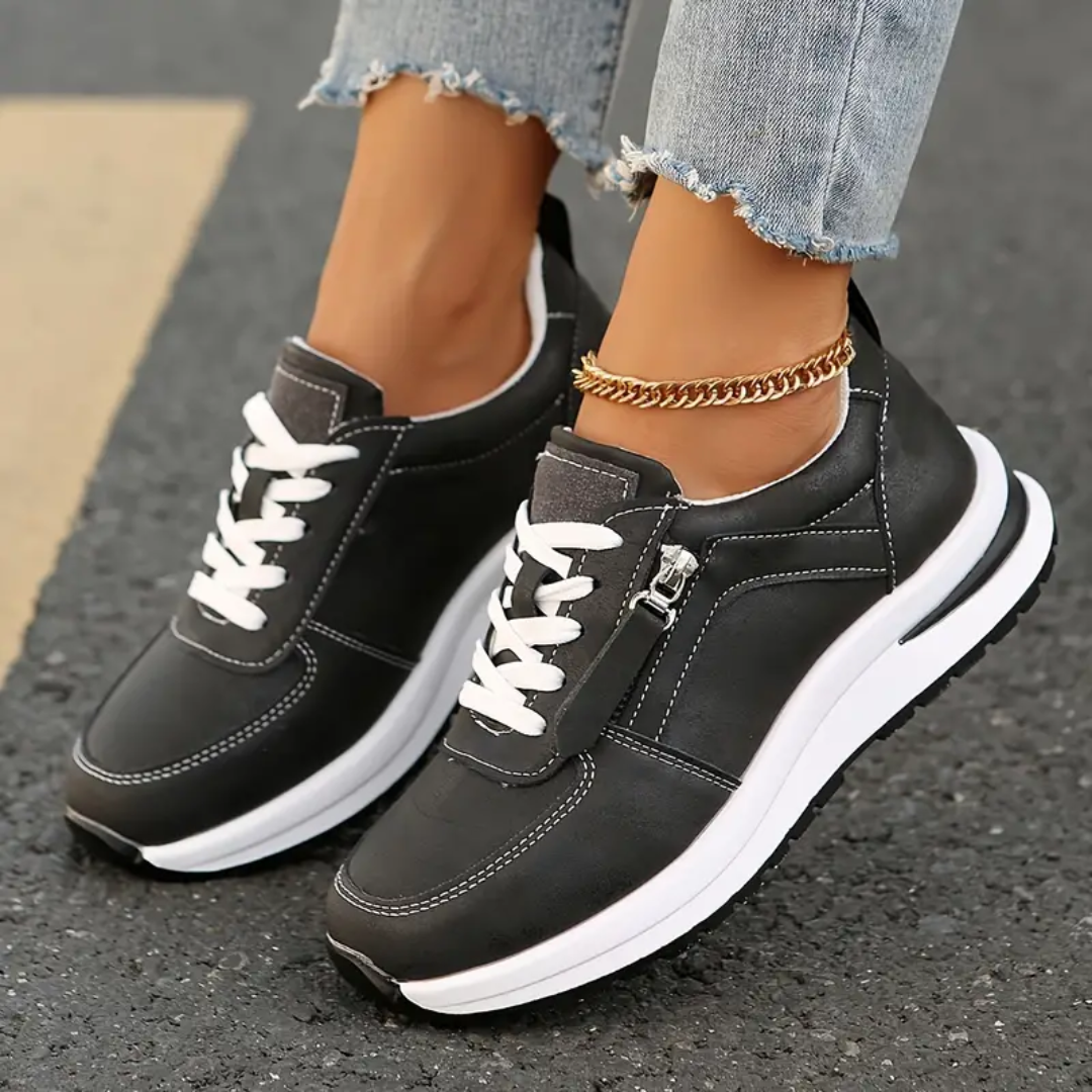 Norvielle Damen Orthopädische Sneaker Komfortschuhe