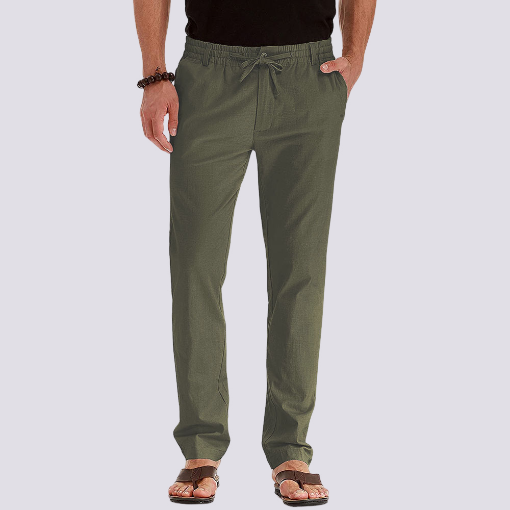 Herren Freizeithose Elastischer Bund Bequem