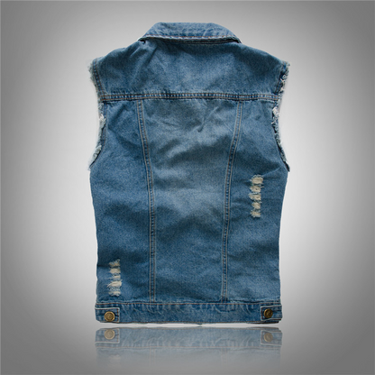 Herren Denim-Westen Stylisch