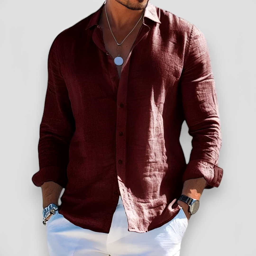 Herren Sommeroberteil Zeitlos Keanu