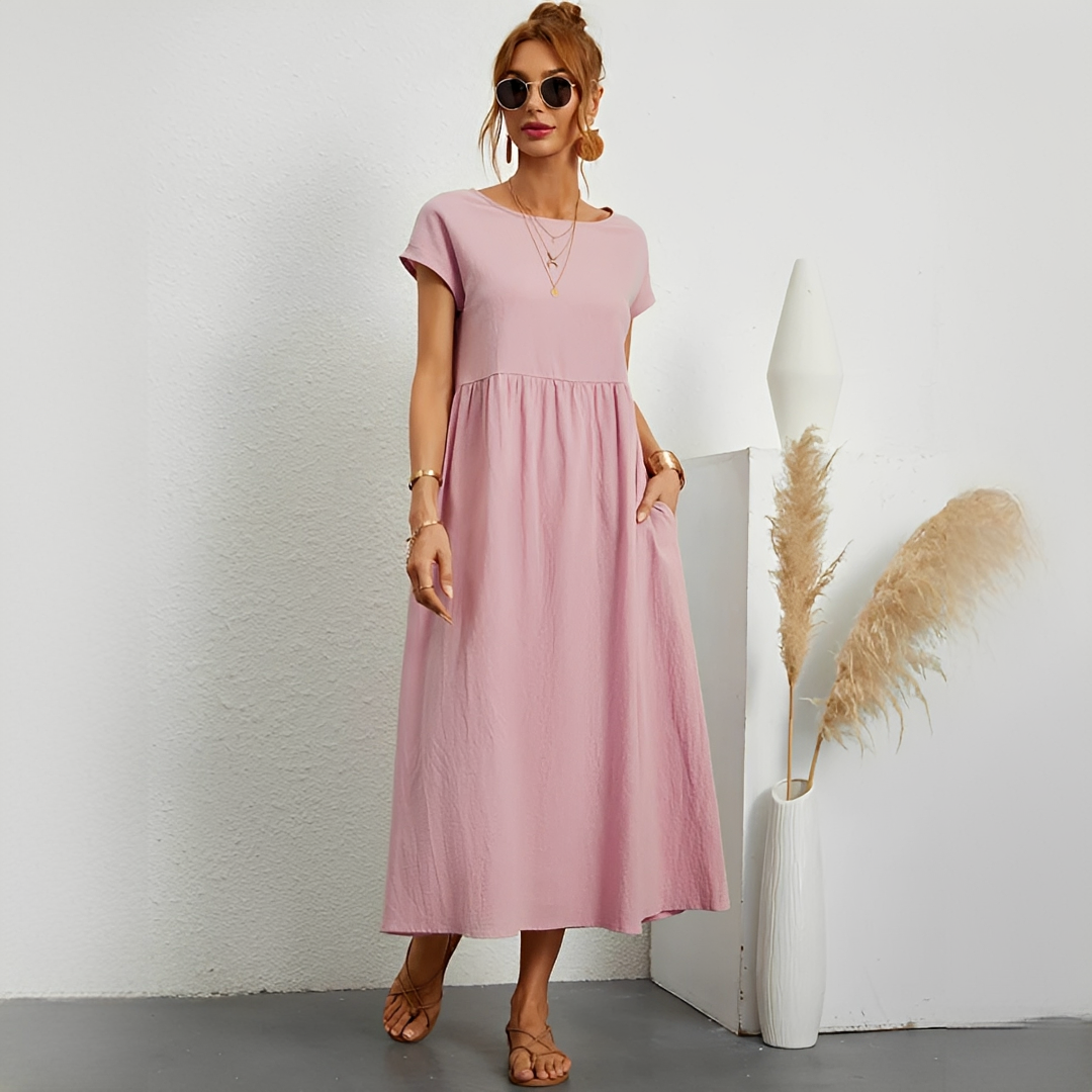 Damen Sommerkleid Komfort Leicht