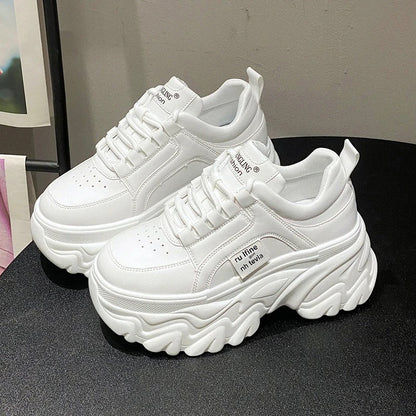 Norvielle Damen Plateau Sneaker Bequem
