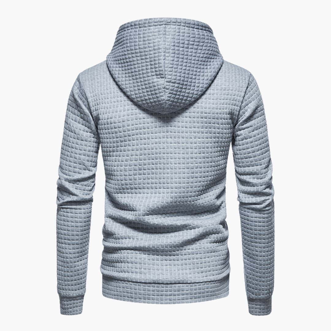 Bequemer Damen Hoodie Baumwolle Grau