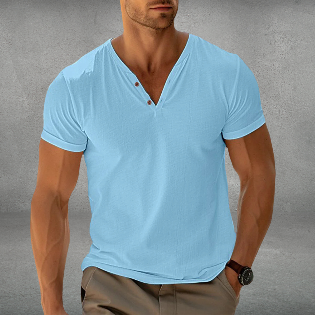 Herren Polo-Shirt Kurzarm Slim Fit - Norvielle