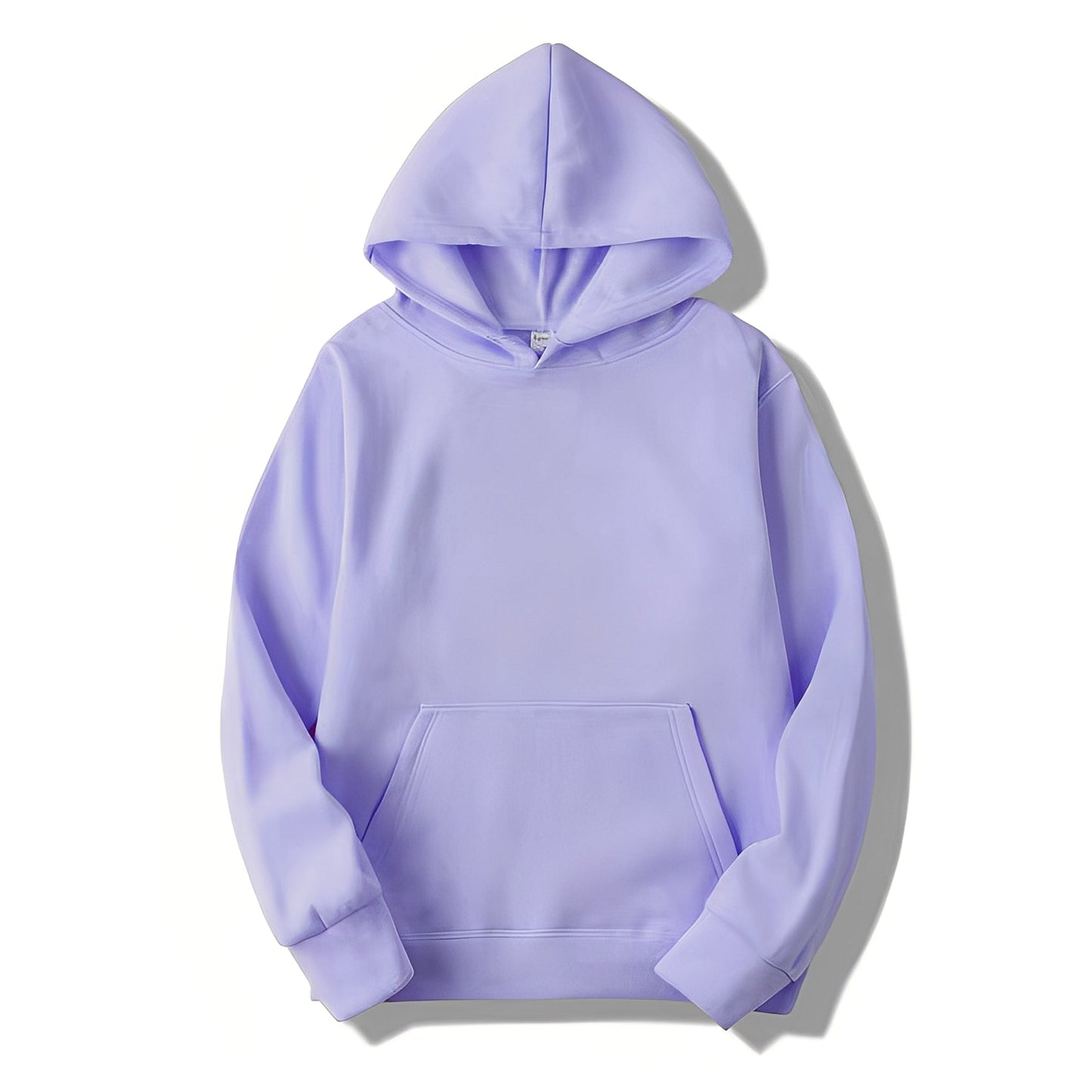 Unisex Hoodie mit Tasche Grau Baumwolle