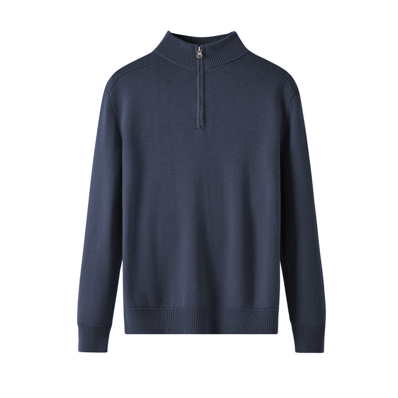Victor Herren Pullover Reißverschluss Lässig