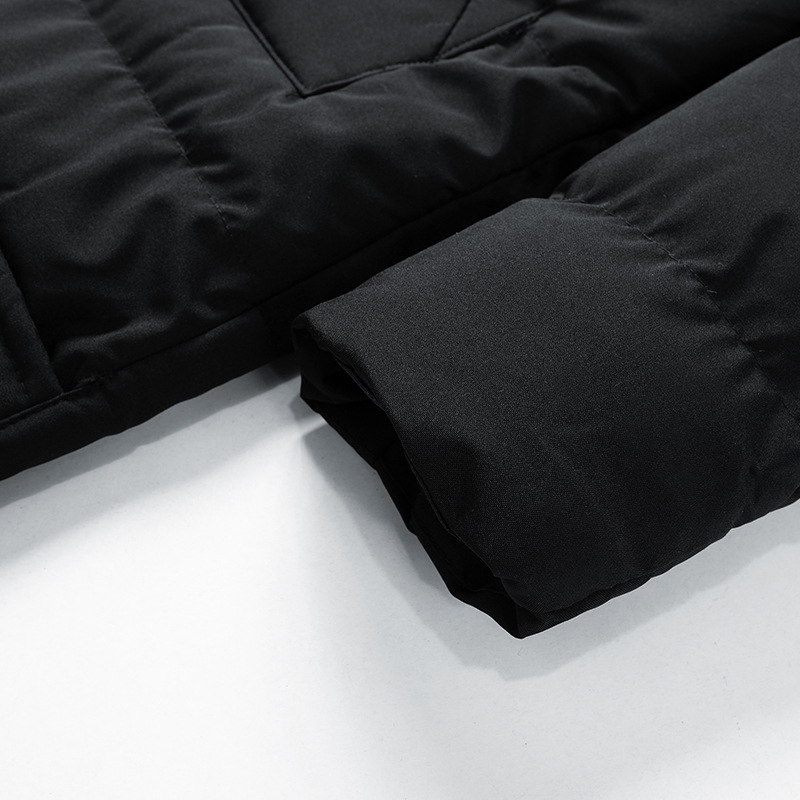 Herren Parka Wasserdicht Gerade Form