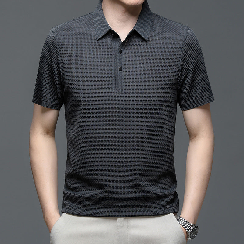 Gerald Herren Poloshirt Nahtlos Lässig