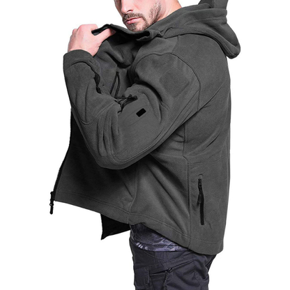 Norvielle Herren Fleecejacke Winddicht