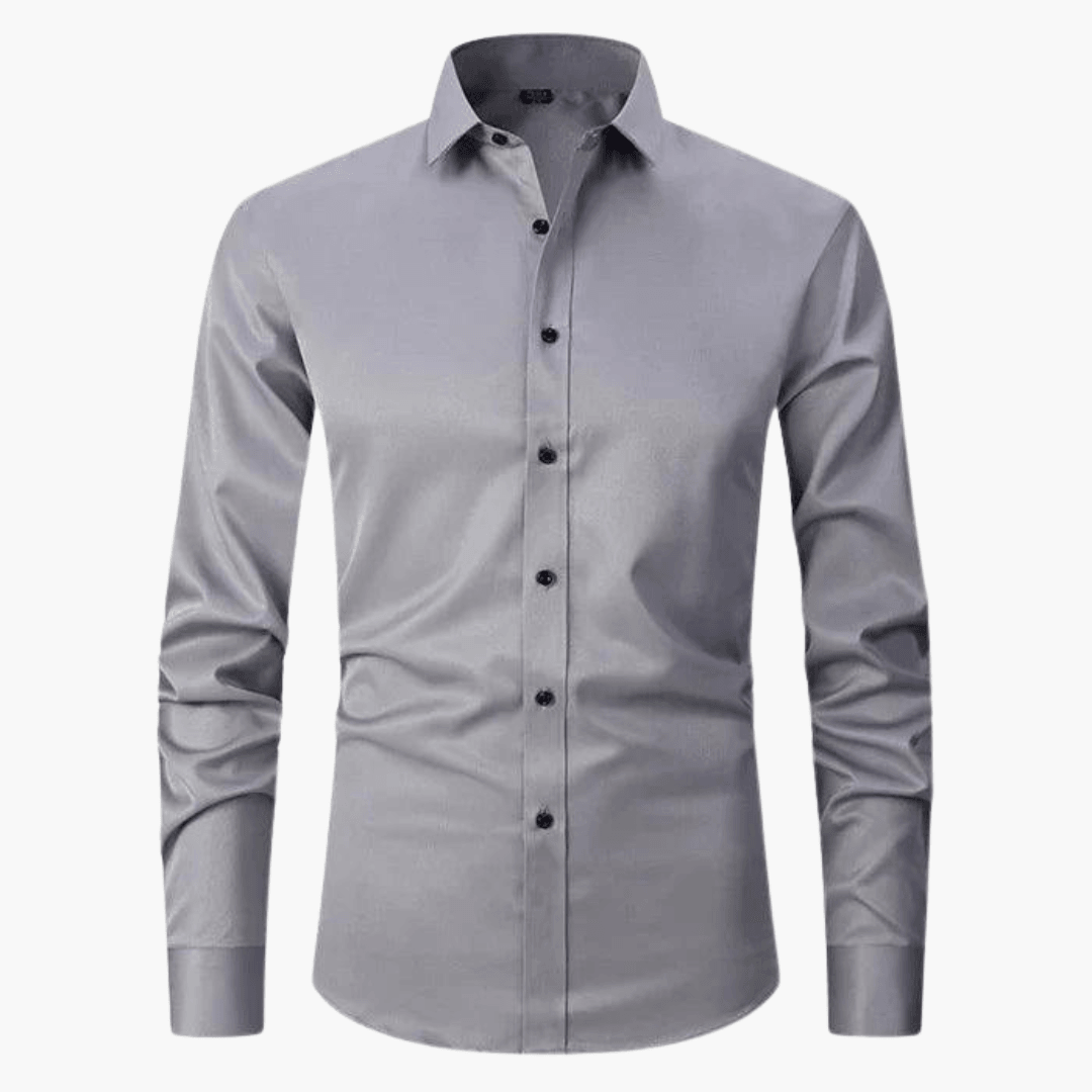 Herren Slim Fit Hemd Modern