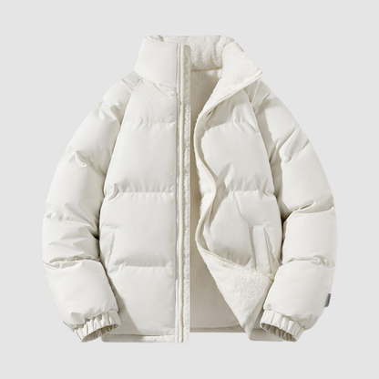 Damen Pufferjacke Fleecegefüttert Leicht