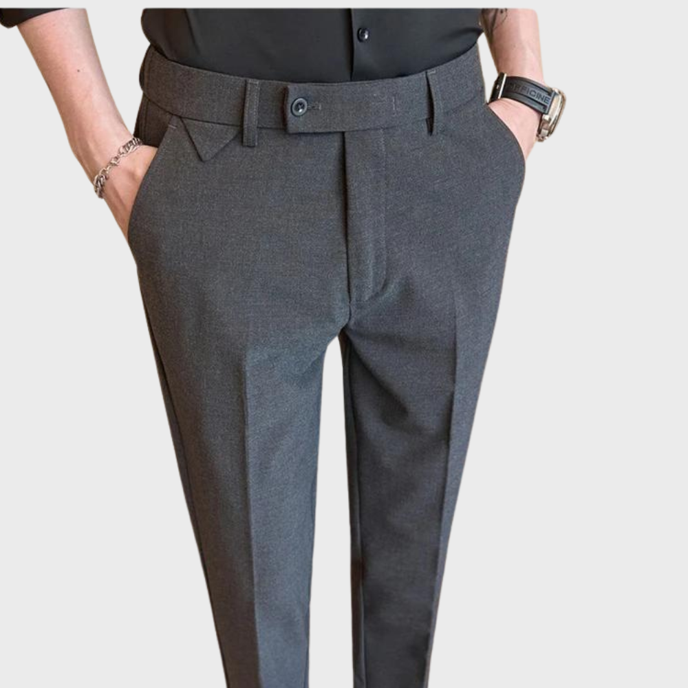Herren Slim Fit Hosen Slimleg
