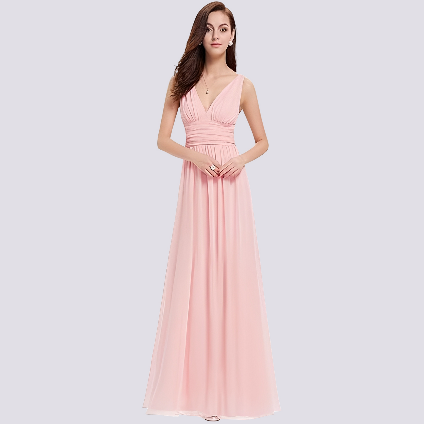 Damen Ärmelloses Abendkleid Elegant Schwarz - Norvielle
