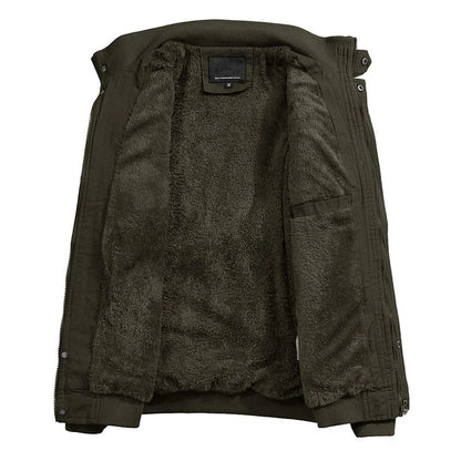 Militärjacke Herren Tough Norvielle Olivgrün