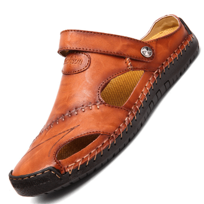 Herren Sandalen Weiches Leder Bequem