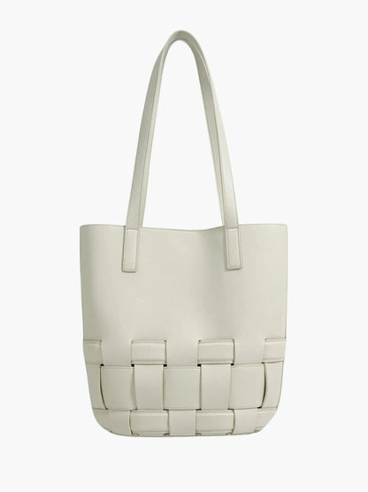 Geflochtene Leder Damenhandtasche
