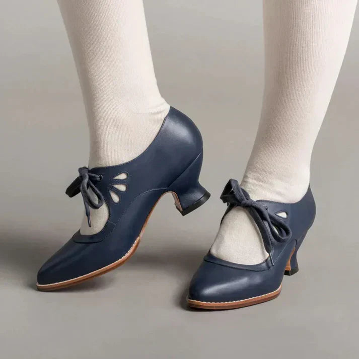 Norvielle Damen Orthopädische Schuhe Bequem Vintage-Stil