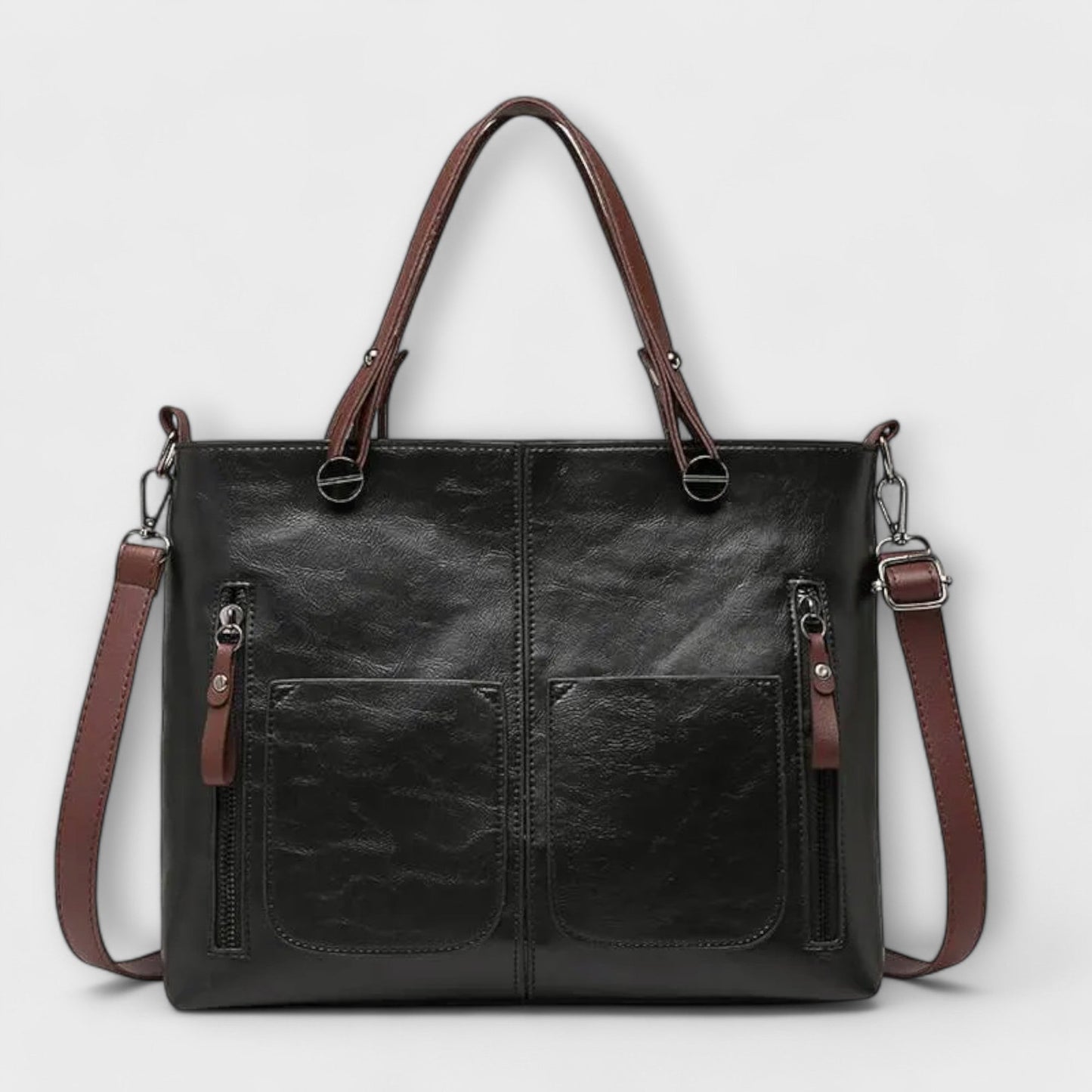 Damen-Handtasche aus Leder für Alltag