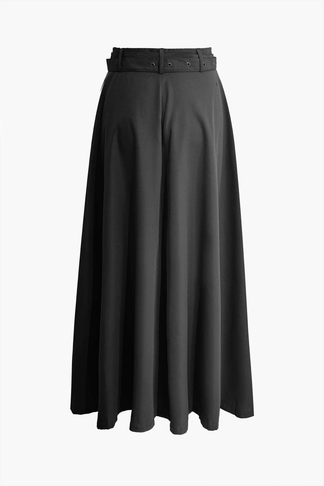 Damen Zweiteiler-Set Crop- Maxirock