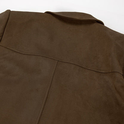 Damen Übergangsjacke Wildleder-Optik