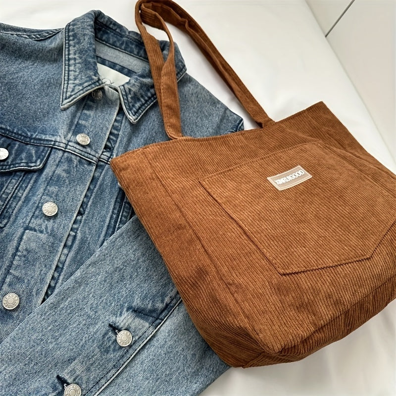 Norvielle Damen Cordtasche Elegantes Design