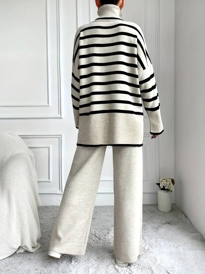 Damen Strickanzug-Set Trendig