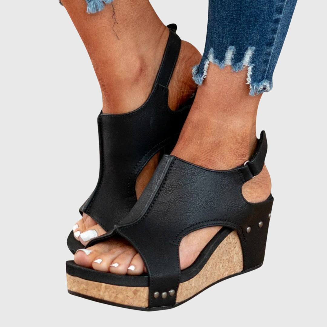 Damen Orthopädische Plattform Sandalen