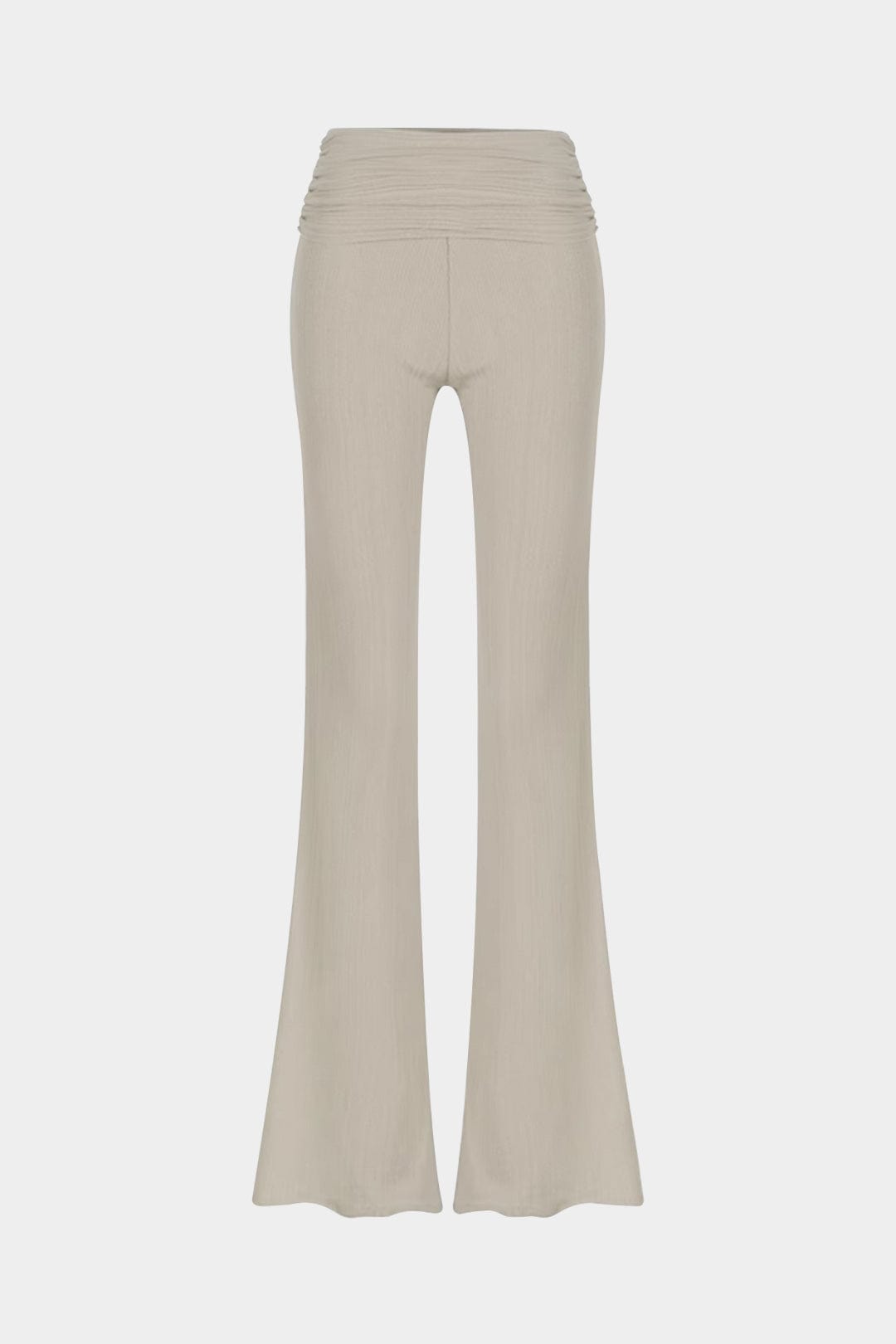 Damen Zweiteiler-Set Wickel- Flared-Hose Elegantes