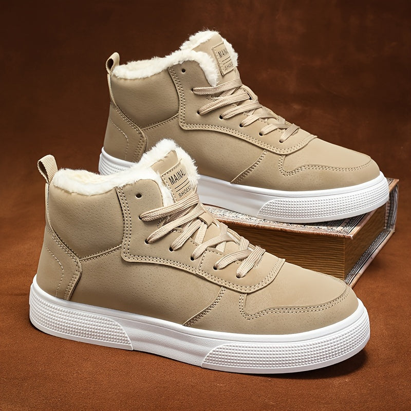 Herren High-Cut Winterschuhe Schnürung Warmfutter