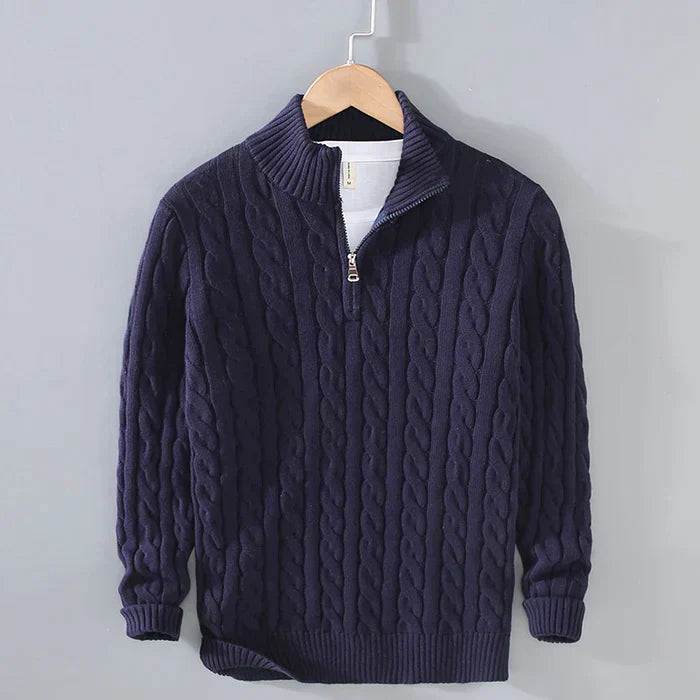 Levi Herren Klassischer Wollpullover