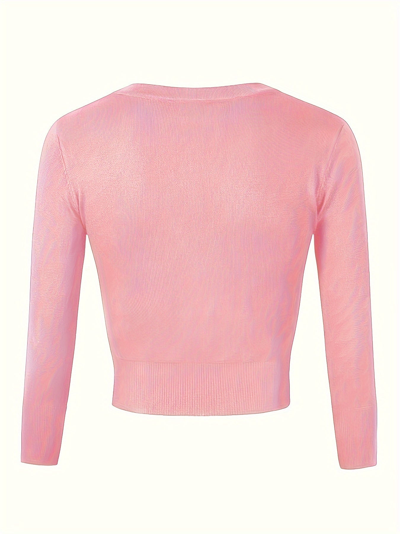 Norvielle Damen Bolerojacke Knopfverschluss