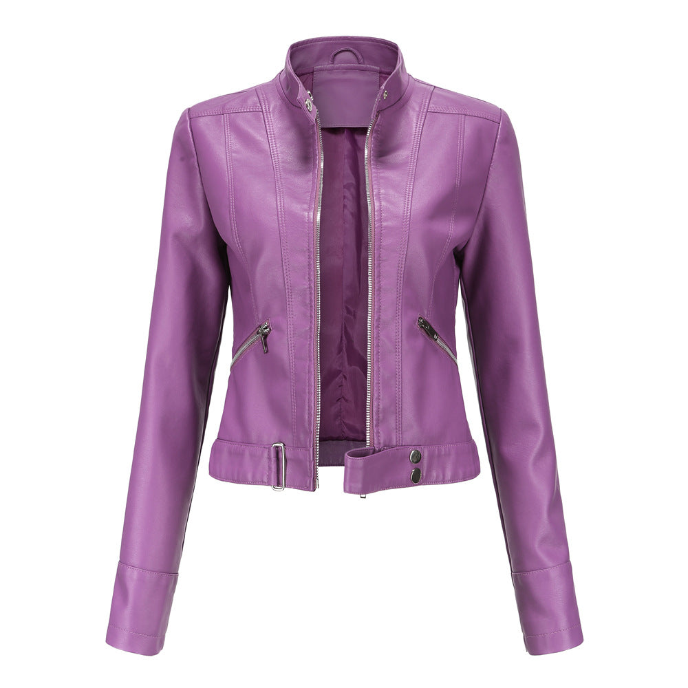 Damen Jacke Klassisch Leder