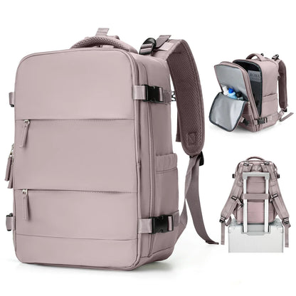 Reiserucksack Wasserdicht 15,6 Laptopfach Große Kapazität