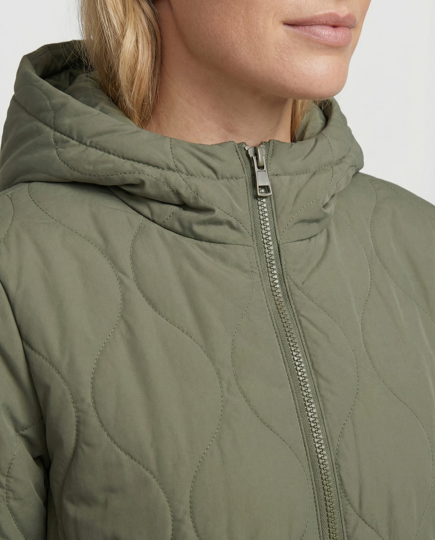 Damen Daunenmantel Gesteppt Warm