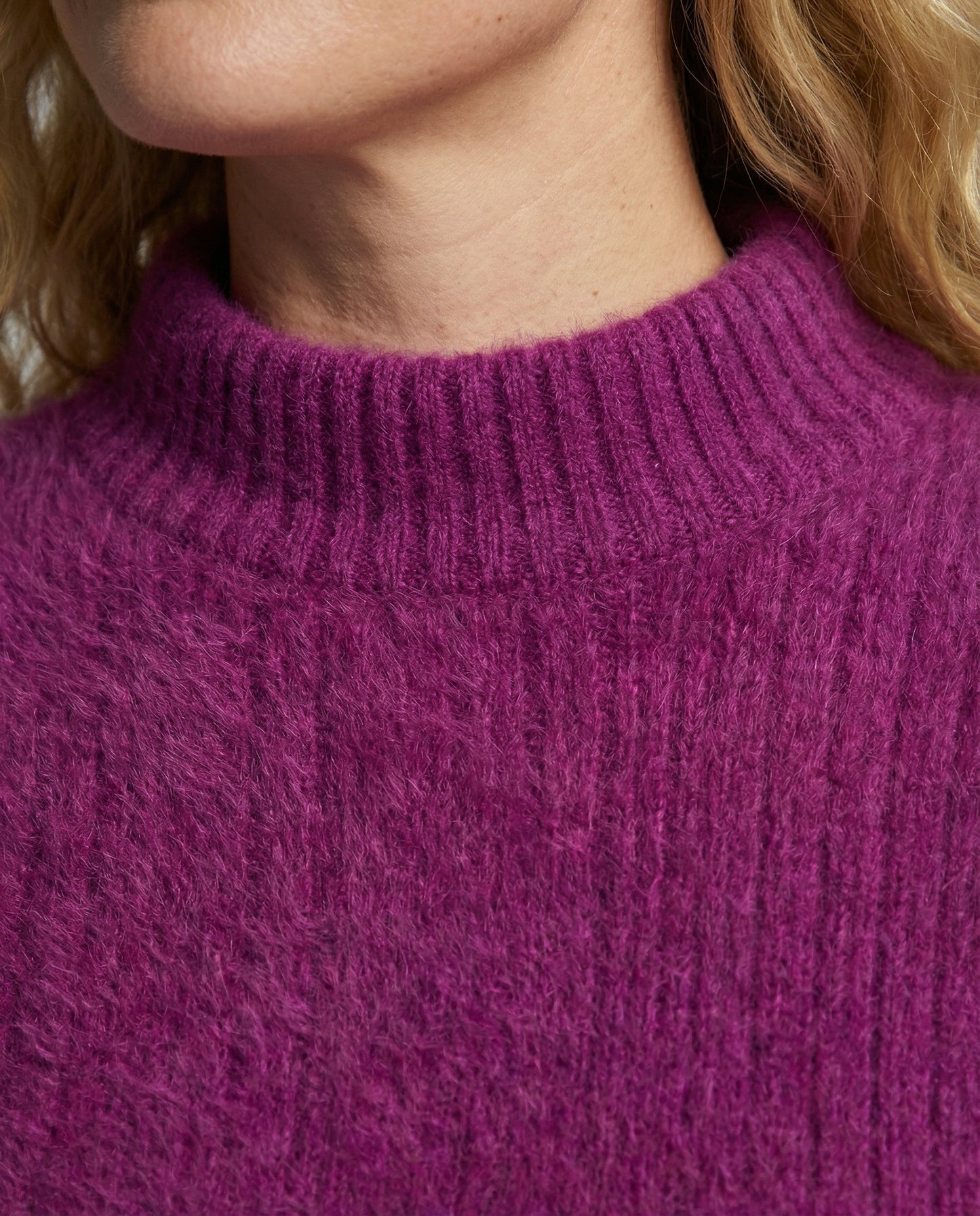 Damen Angora Pullover Vintage