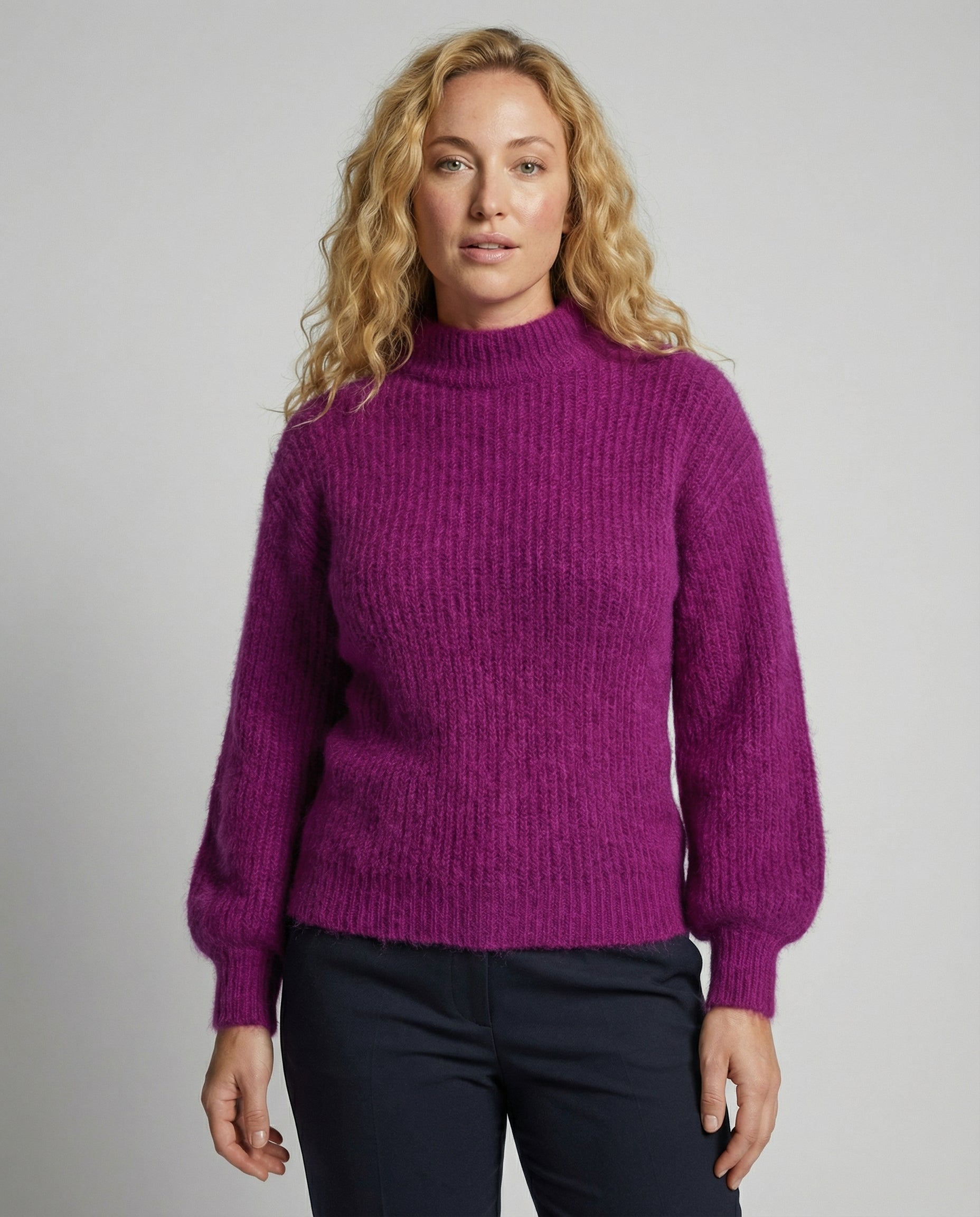 Damen Angora Pullover Vintage - Norvielle