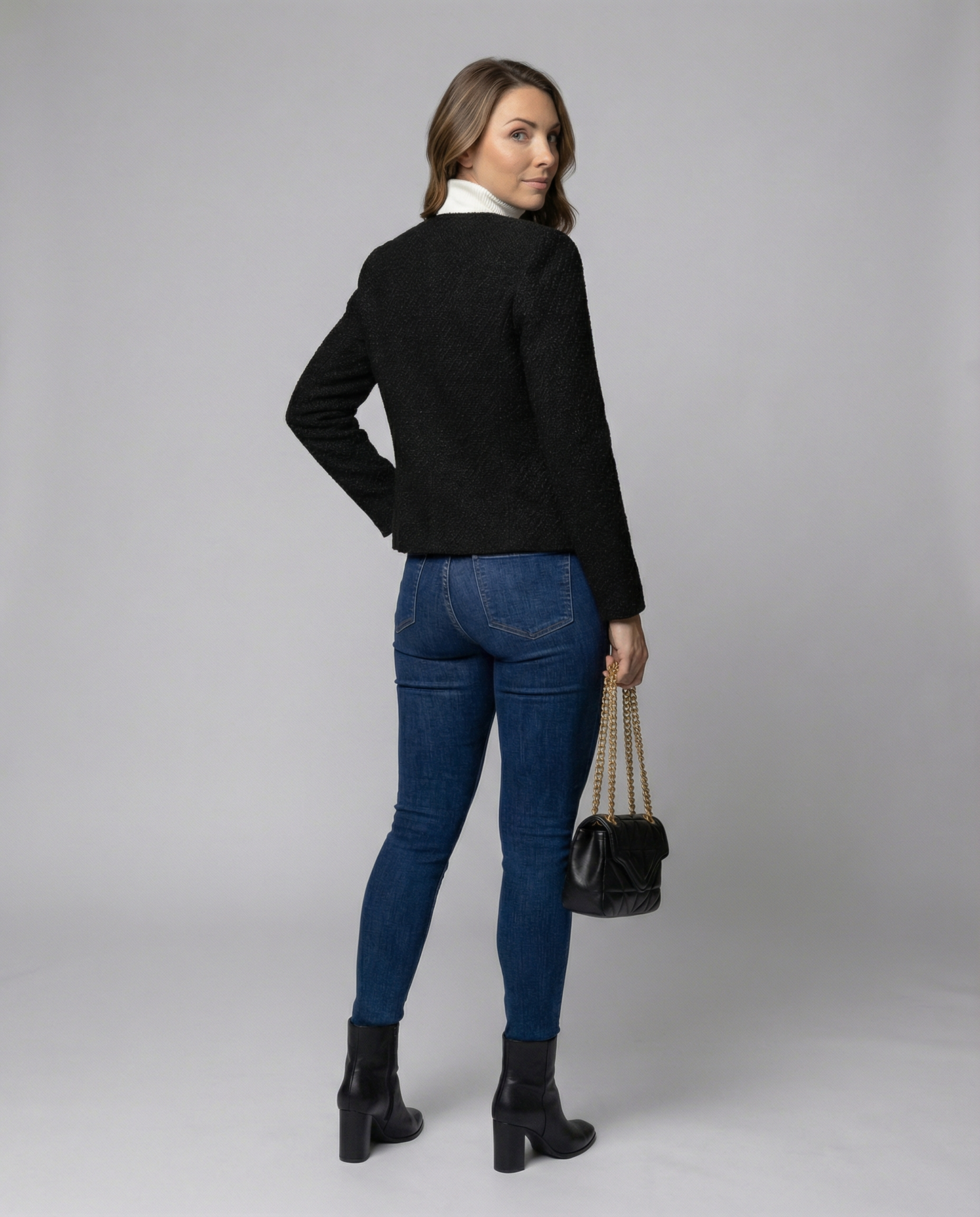 Elegante Damenjacke Einreihig