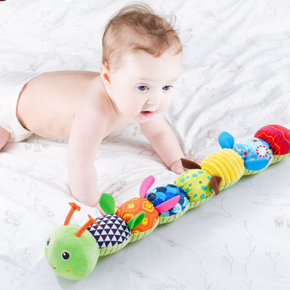 Plüsch-Rassel-Caterpillar Musikspielzeug