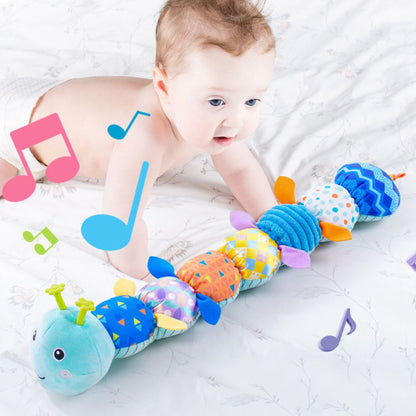 Plüsch-Rassel-Caterpillar Musikspielzeug