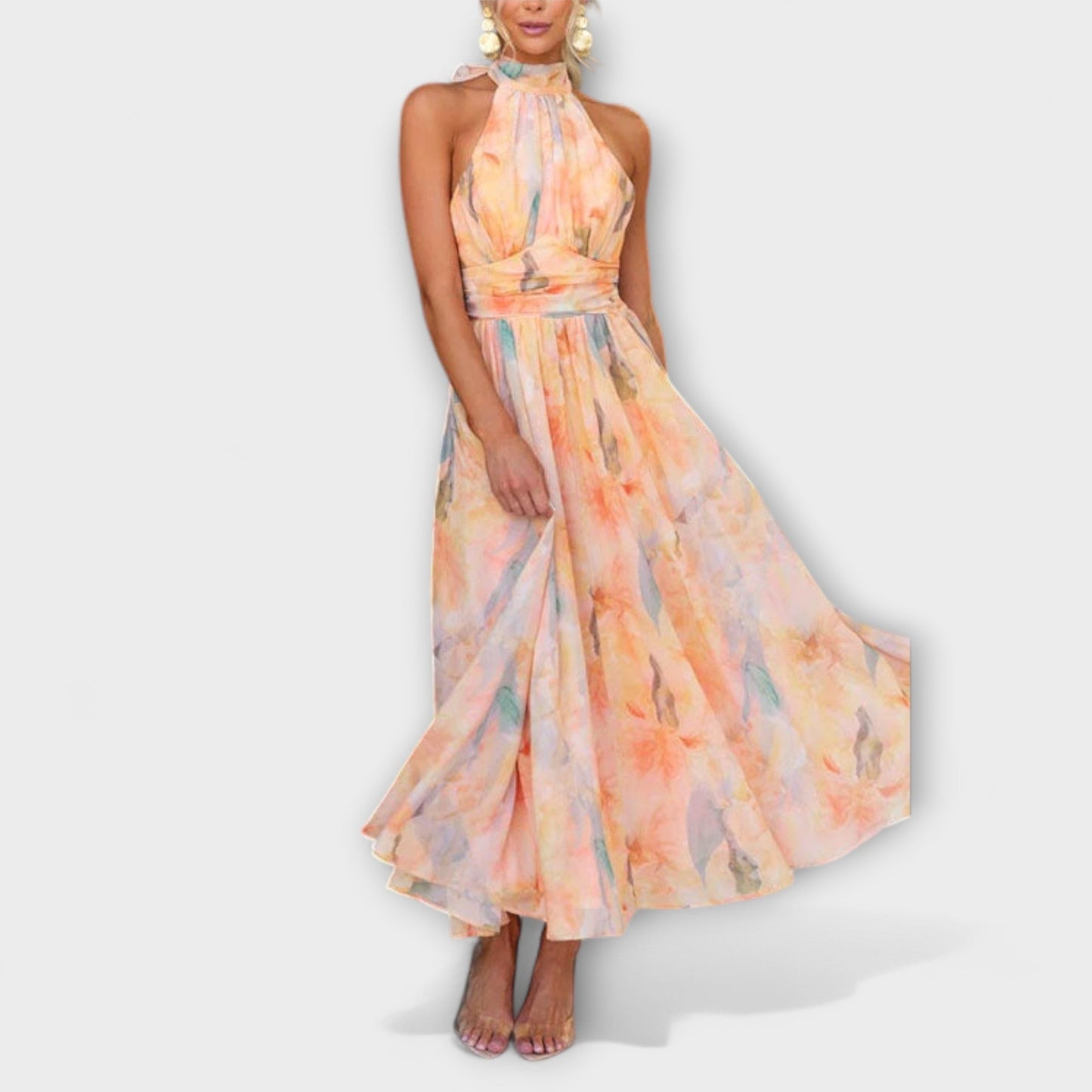 Damen Elegant Langkleid Festlich